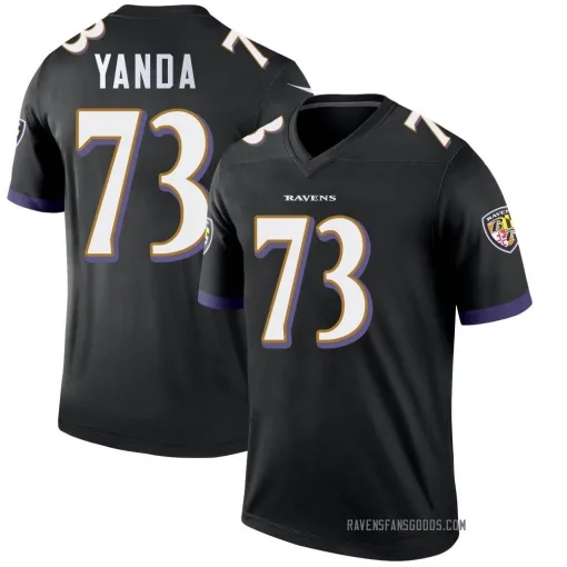 Marshal Yanda Men's Baltimore Ravens 